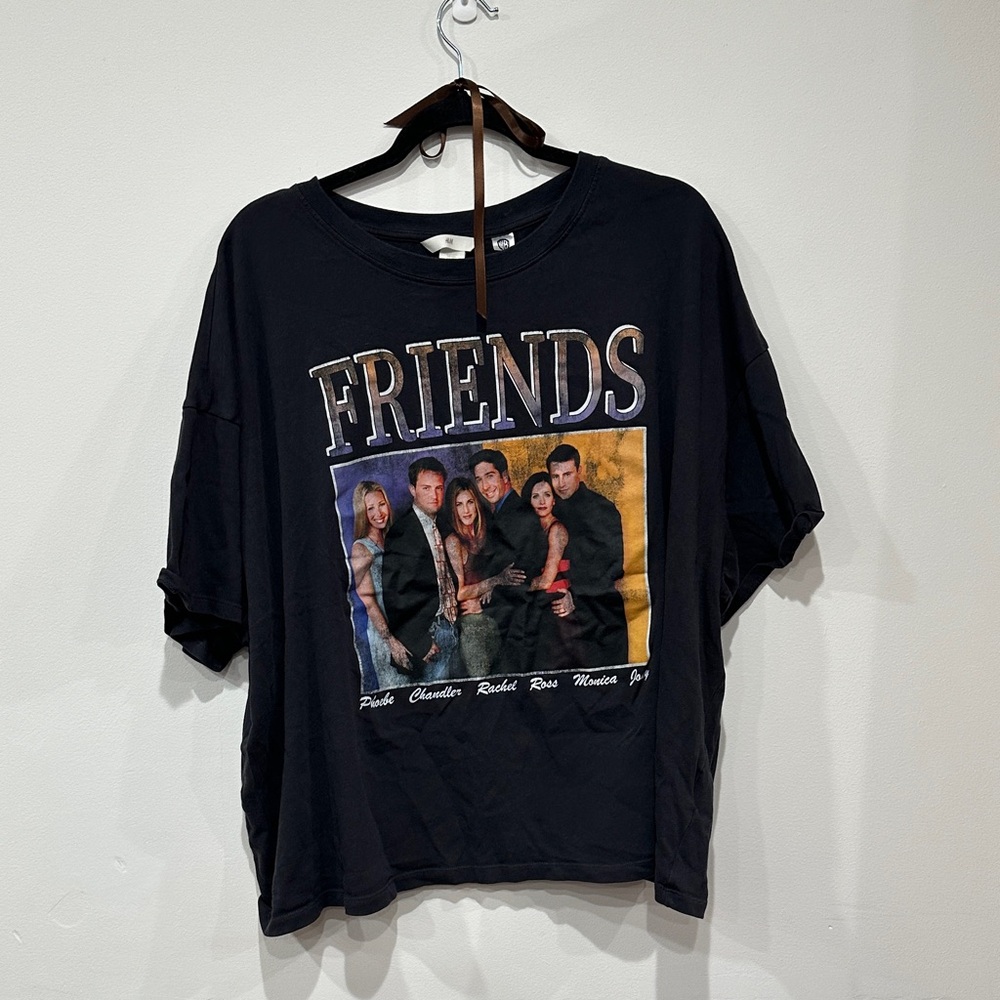 H&M Black Graphic Tee